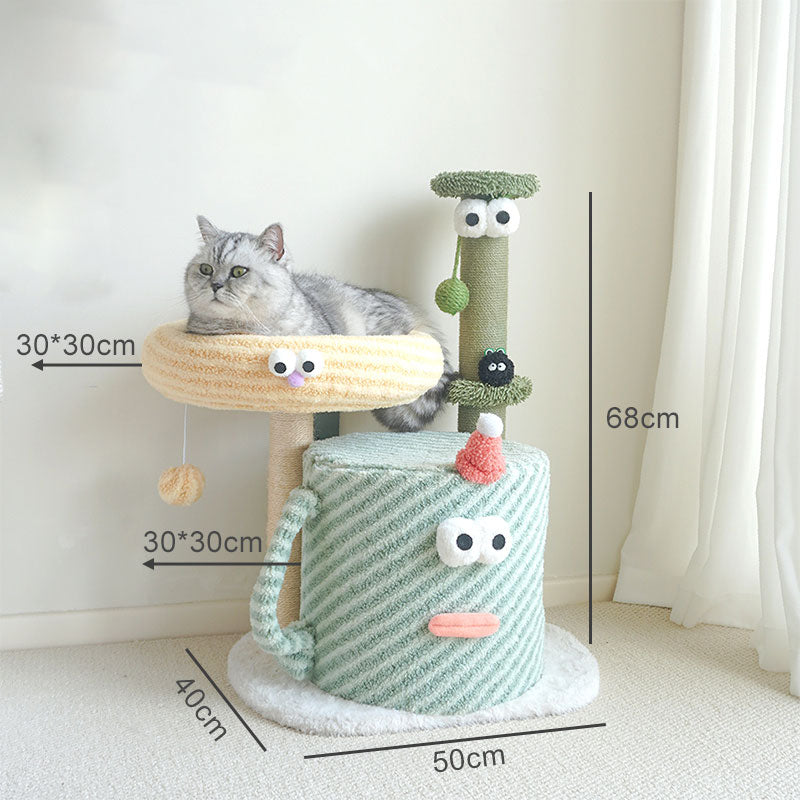 ๐ The Ultimate Monster Cat Tree: Play, Relax, and Nap in Style