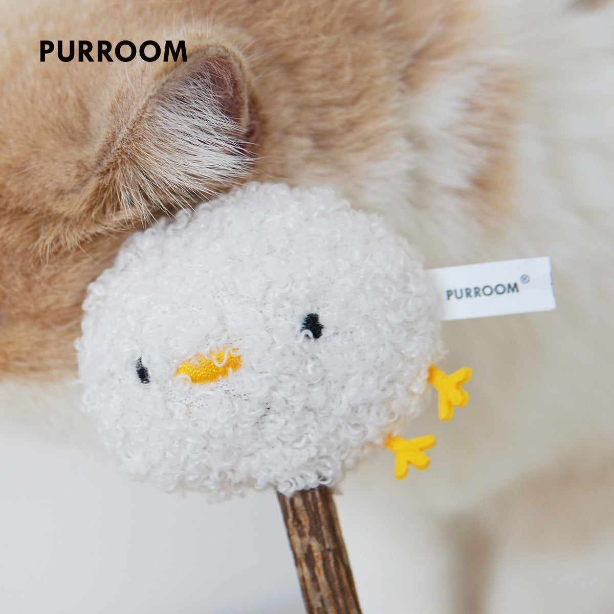 Adorable Plush Chicken Toy | Natural Matatabi-Filled | Relieves Stress & Promotes Play