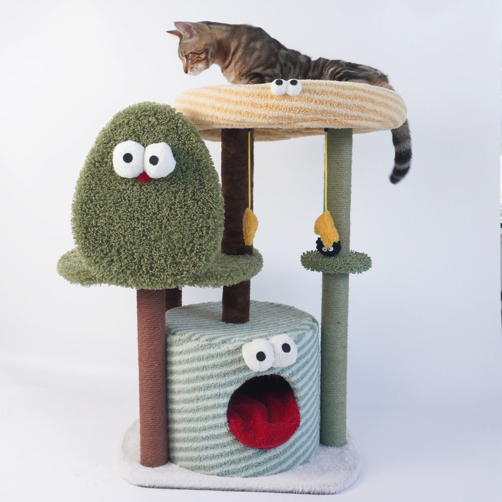 84cm Tolea Monster Adventure Cat Tree