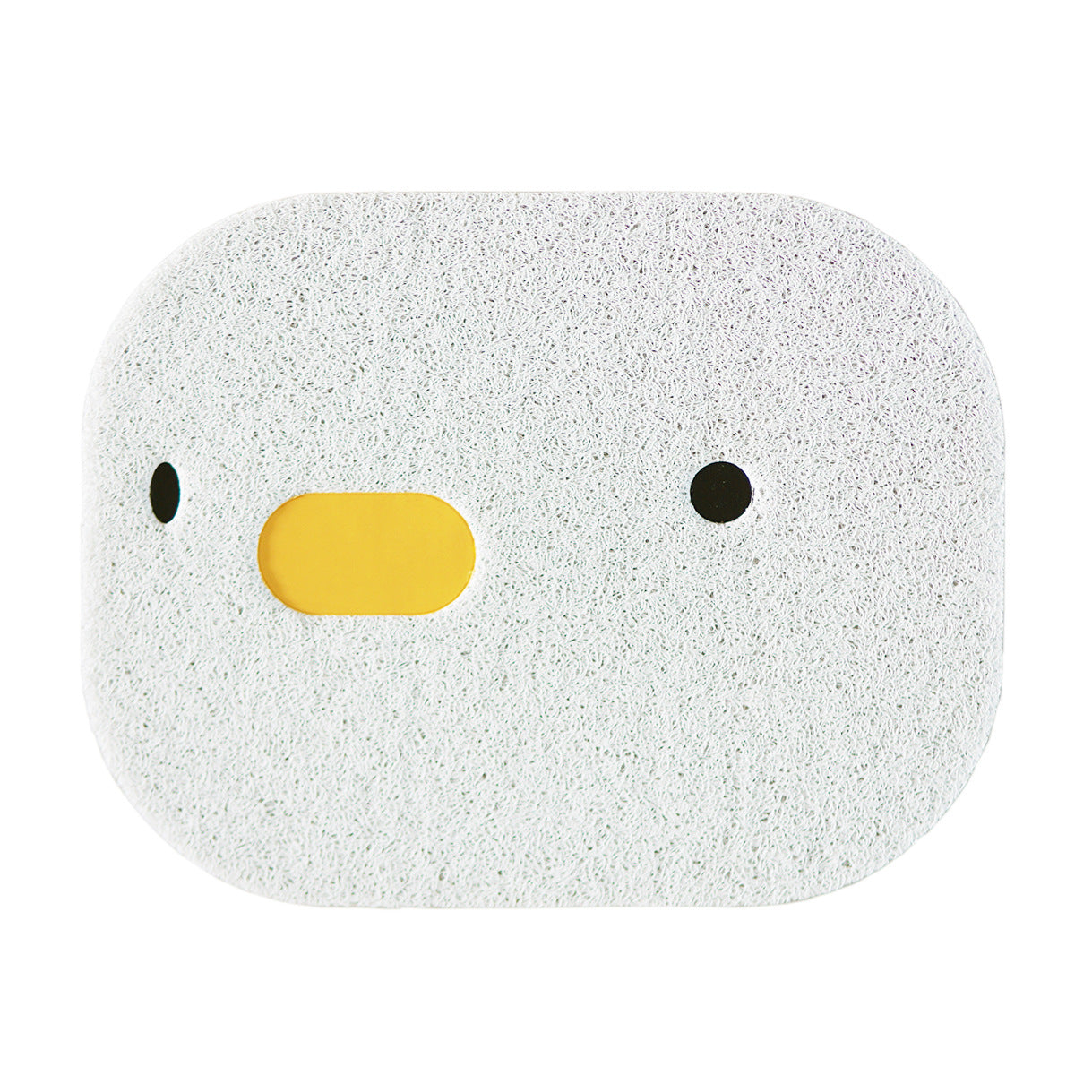 Cute Cartoon Chicken Cat Litter Mat | Eco-Friendly Litter Trapper with Non-Slip Base
