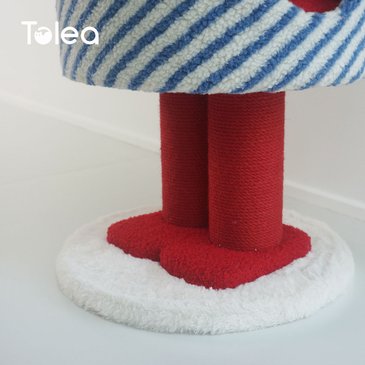 Tolea Monster Cup Cat Tree | Small Cat Condo with Scratching Posts
