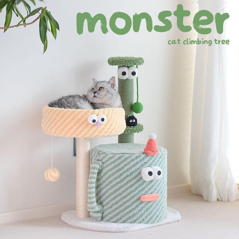 ๐ The Ultimate Monster Cat Tree: Play, Relax, and Nap in Style