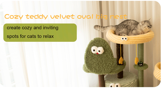 84cm Tolea Monster Adventure Cat Tree