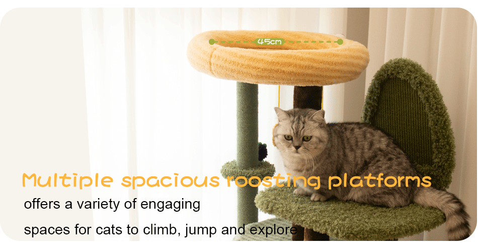 84cm Tolea Monster Adventure Cat Tree