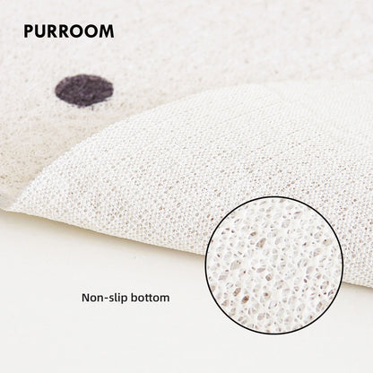 Cute Cartoon Chicken Cat Litter Mat | Eco-Friendly Litter Trapper with Non-Slip Base